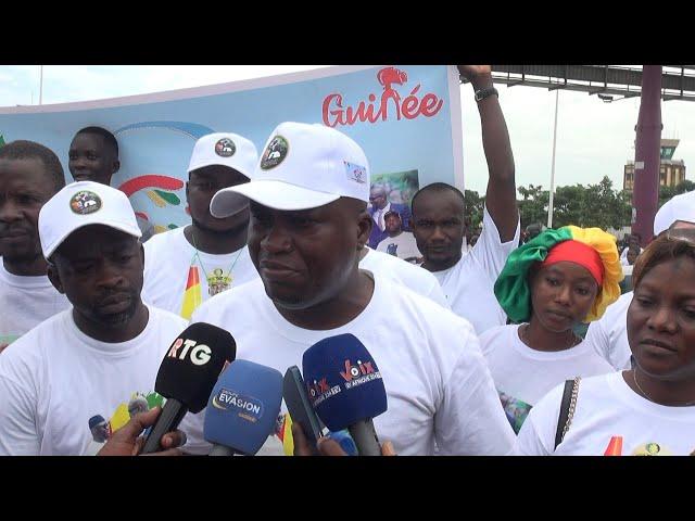 La détermination des jeunes à soutenir les actions du Président Mamadi DOUMBOUYA,