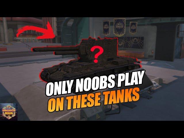 Only Noobs Play on These Tanks / WoT Blitz Favorite Tanks of Noobs