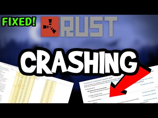 How To Fix Rust Crashing! (100% FIX)