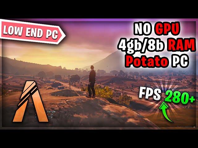 FiveM FPS BOOST (NO GPU, 4gb/8gb RAM, Potato PC) Ultra Low End PC Increase FPS Guide!