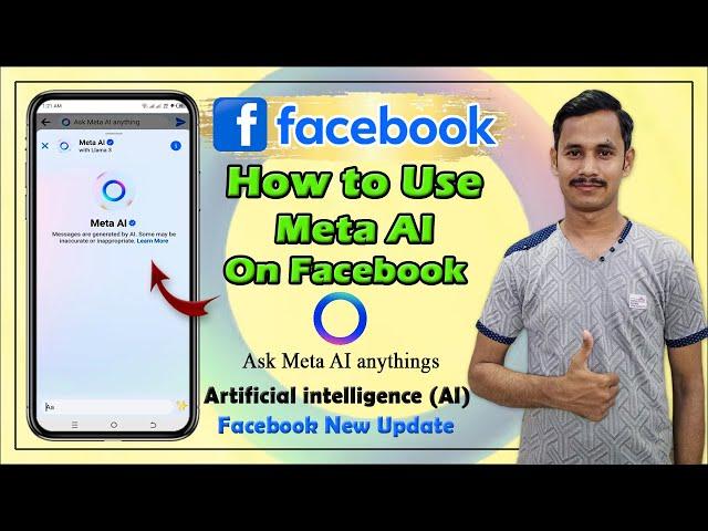 How to Use AI on Facebook | Facebook Meta Ai Kya Hai | Facebook Meta AI Update 2024