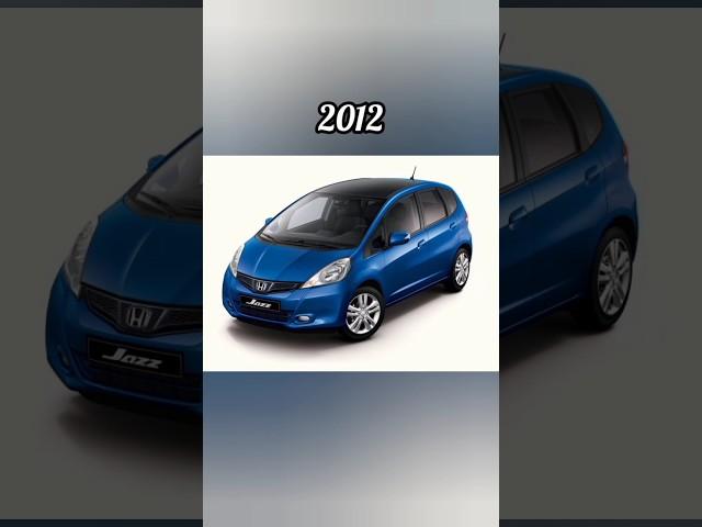 Evolution of Honda Jazz  ( 2010 - 2023 ) #shorts #hondajazz #patelautovlogs