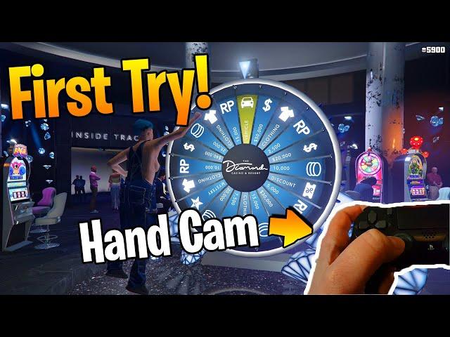 How To Win The Lucky Wheel Podium Car EVERY TIME in GTA 5 Online! (UPDATED WITH HAND CAM)