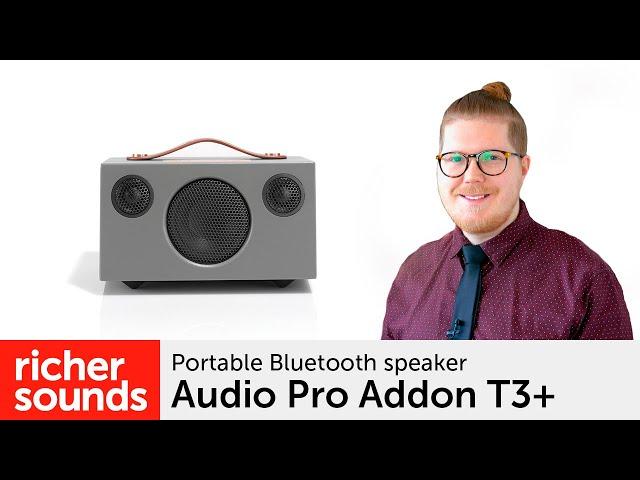 Audio Pro Addon T3+ – Portable Bluetooth speaker | Richer Sounds