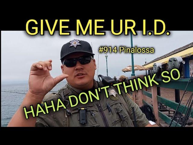 GAME WARDEN SAYS U HAVE NO 4TH AMENDMENT ON PIER. CAMERA EXPOSES CORRUPT GOV. MIND SET.