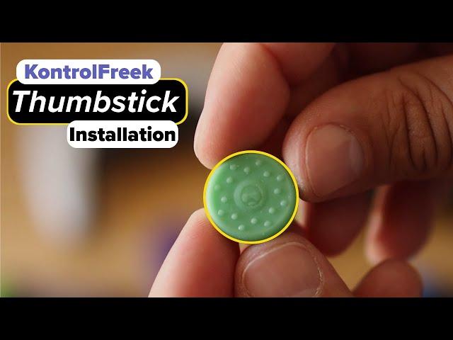 How to Install your KontrolFreek Thumbsticks & No Slip Thumb Grips