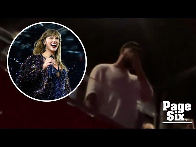 Travis Kelce seen crying as fans joke Taylor Swift gave him a ‘personal concert’ with special mashup