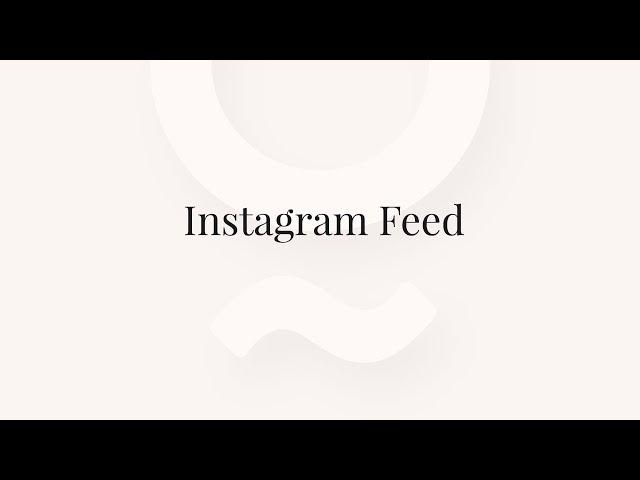 Adding Instagram to Footer