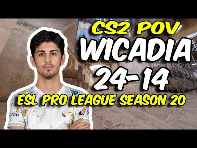 CS2 POV | Eternal Fire Wicadia (24/14) vs MIBR (Inferno) @ ESL Pro League Season 20