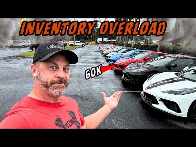 C8 Corvettes are stacking up as Prices Crash!