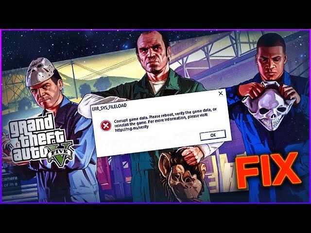 How to Fix corrupt game data please reboot or reinstall GTA 5 | 2022