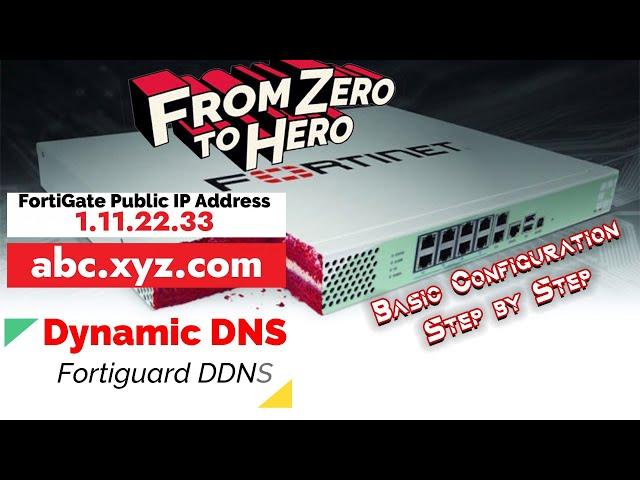 How to Configure Dynamic DNS on FortiGate Firewall - Dynamic Domain Name System