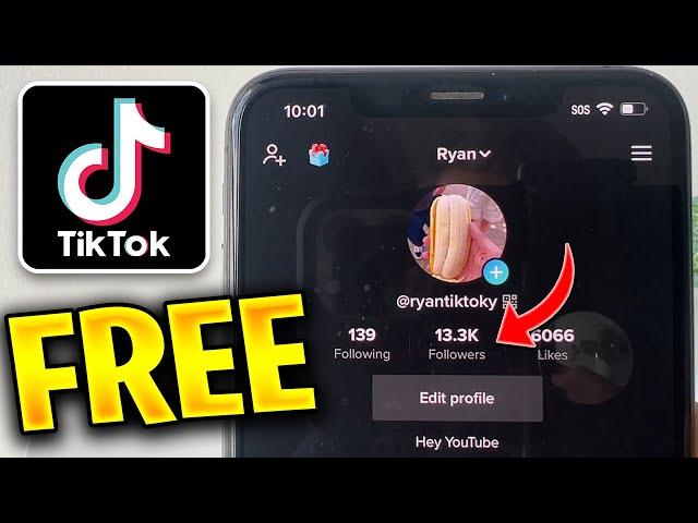 How I get FREE TikTok Followers *NEW* 2022 Method for Free Followers Tik Tok iOS & Android! ️