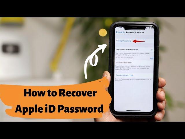 Forgot Apple id Password? How to recover Apple id password ?