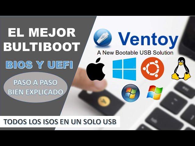 Descargar Ventoy 2024 || TODO EN UNA SOLA USB   