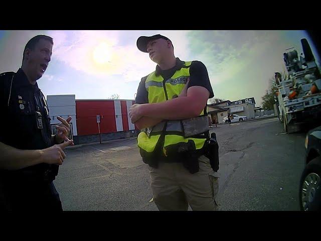 Full Body Camera Video - Man accused of impersonating a police officer in Whitehall