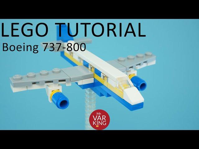 LEGO Tutorials Boeing 737-800