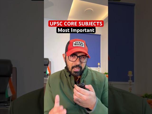 UPSC IAS Exam Core Subjects