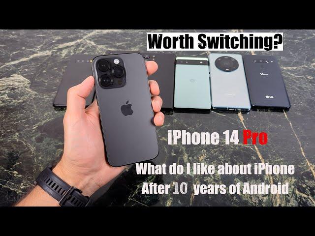 iPhone 14 Pro : What I like as an Android User