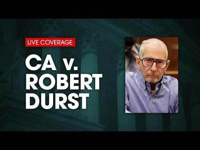 CA v. Robert Durst Murder Trial Day 2 - Ofc. Rashad Sharif, Sophie Balk