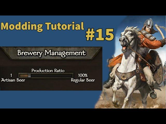 Completely Custom UI | Artisan Workshop Mod #15 | Bannerlord Modding Tutorial