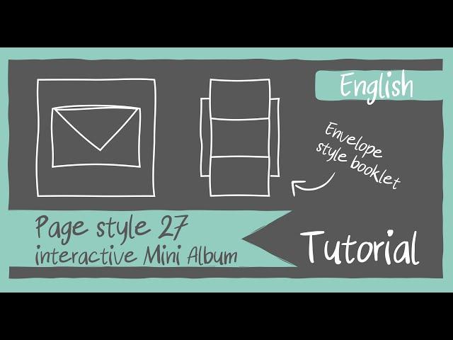 Page Style 27 TUTORIAL for interactive 6x6" and 8x8" Mini Albums