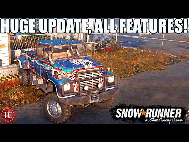 SnowRunner: NEW Phase 2 PTS UPDATE! ALL CHANGES & FIXES!