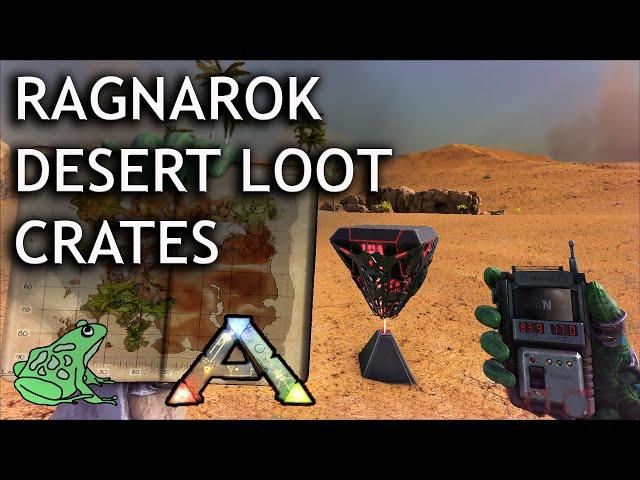 Desert Loot Crate Locations Ragnarok - Plus Ice Cave Loot - Ark Survival Evolved