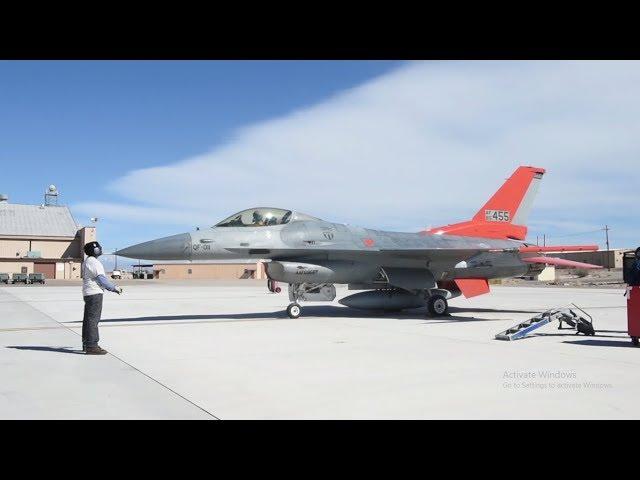 QF-16 Aerial Target Arrival/First Sortie