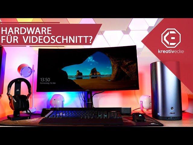 Welche HARDWARE braucht man für VIDEOSCHNITT und Content Creation?