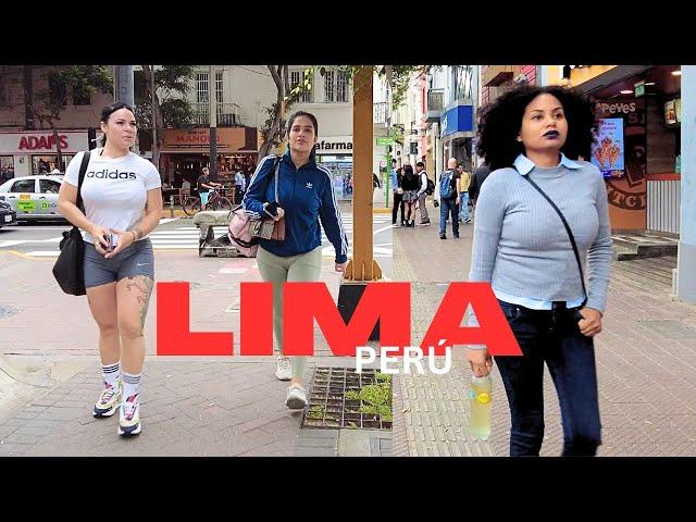 MIRAFLORES DISTRICT LIMA PERU (WALK TOUR) 4k