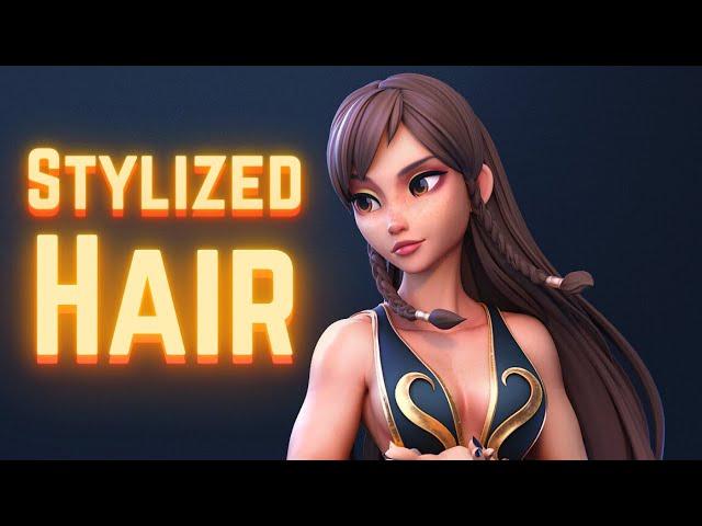The ULTIMATE Guide for Creating Stylized Hair in ZBrush