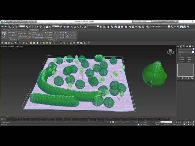 3dsMax - Object Paint & Scatter