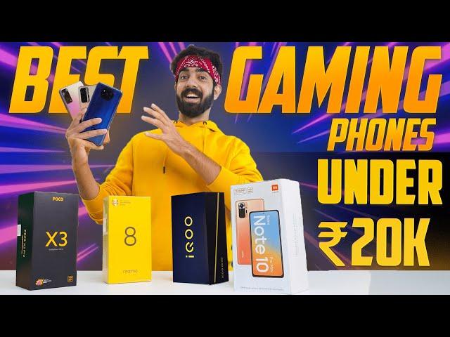 Best Gaming Phone Under 20000 India 2021 Top 4 Pubg Phones Under 20k Rs POCO Redmi Realme IQOO