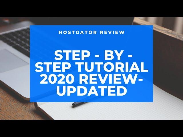 Hostgator Hosting Step - by - Step Tutorial 2020 Review UPDATED