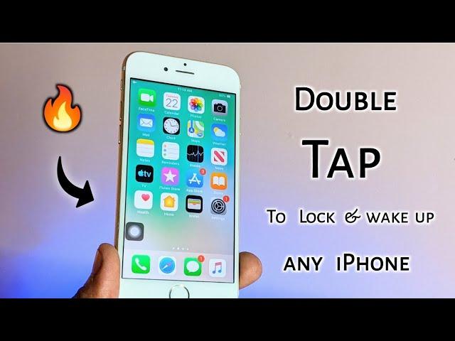 Get Double Tap to Wake and Lock feature in any iPhone without Jailbreak