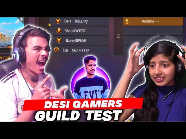 amitbhai guild test gone worng on angry girl youtuber custom room