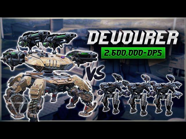 [WR]  Devourer EATS Maulers (2,600,000 DPS) – Titan Gameplay | War Robots