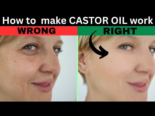 Castor Oil For Your Face | INCREASE benefits by 3 TIMES | The Right WAY to use it to