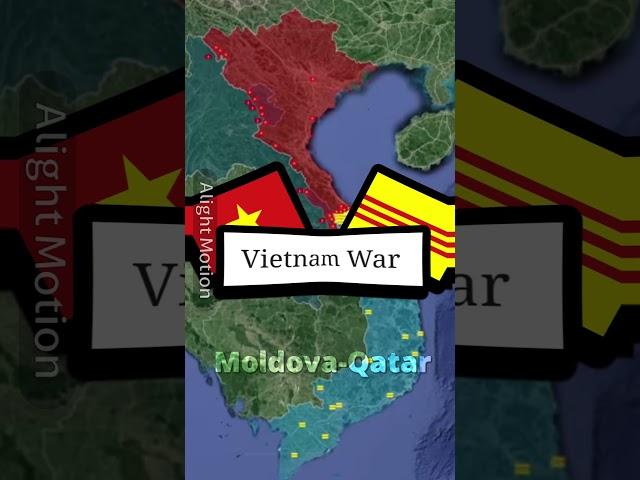 Vietnam war edit #geography #mappingedits #history #mapper #countryballs #vitnam #vietnamwar #viral