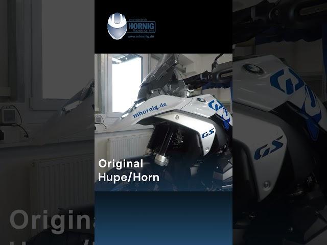 BMW R1300GS Laute Hupe - Loud Horn by HORNIG