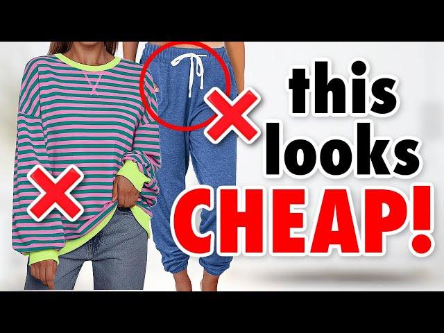 12 Clothes That Look CHEAP! (what to wear instead)