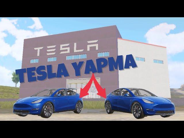 New Car TESLA Came | How To Make and Take Tesla Car from Gigafactory In PUBG Mobile