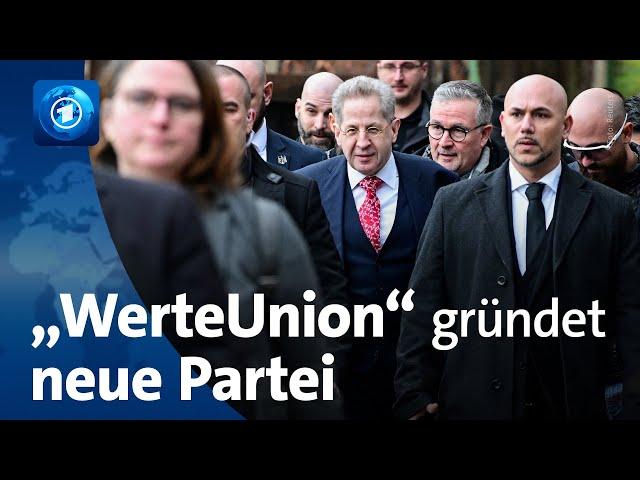 WerteUnion gründet neue Partei