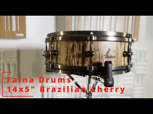 Faina Snare Drum Soundtest Handcrafted in Portugal