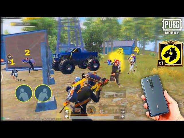 Redmi Note 8 pro Pubg test 2023 Fastest 4 finger claw | Banza pubg