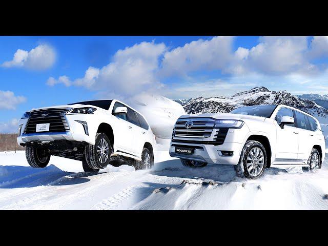 Toyota 2022 #LandCruiser 300 Series LC300 Vs #Lexus #LX 570 | SUV 7 Seats Compared