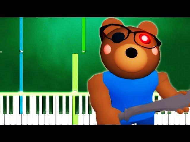 Piggy ROBLOX - Beary (Piano Tutorial Easy)