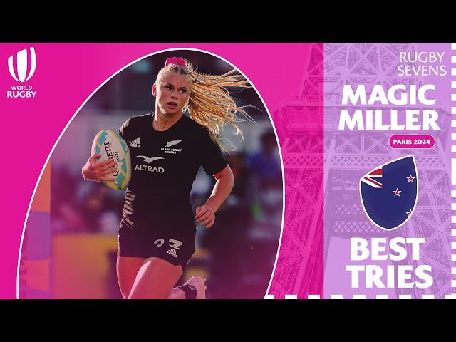 Leading the new generation of Black Ferns | Jorja Miller | Top Tries from SVNS 2023/24