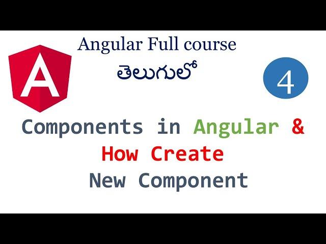 Component in Angular | How To create new component| what is component in Angular| Angular tutorials